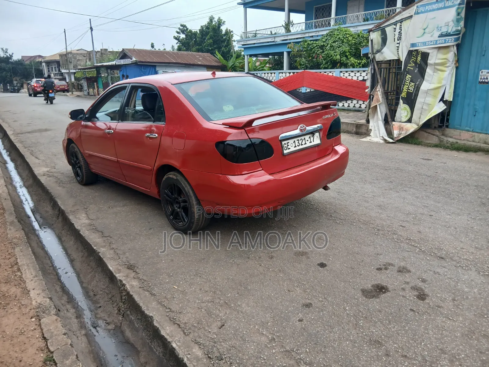 Toyota Corolla 1.8 VVTL-i TS 2007 Red
