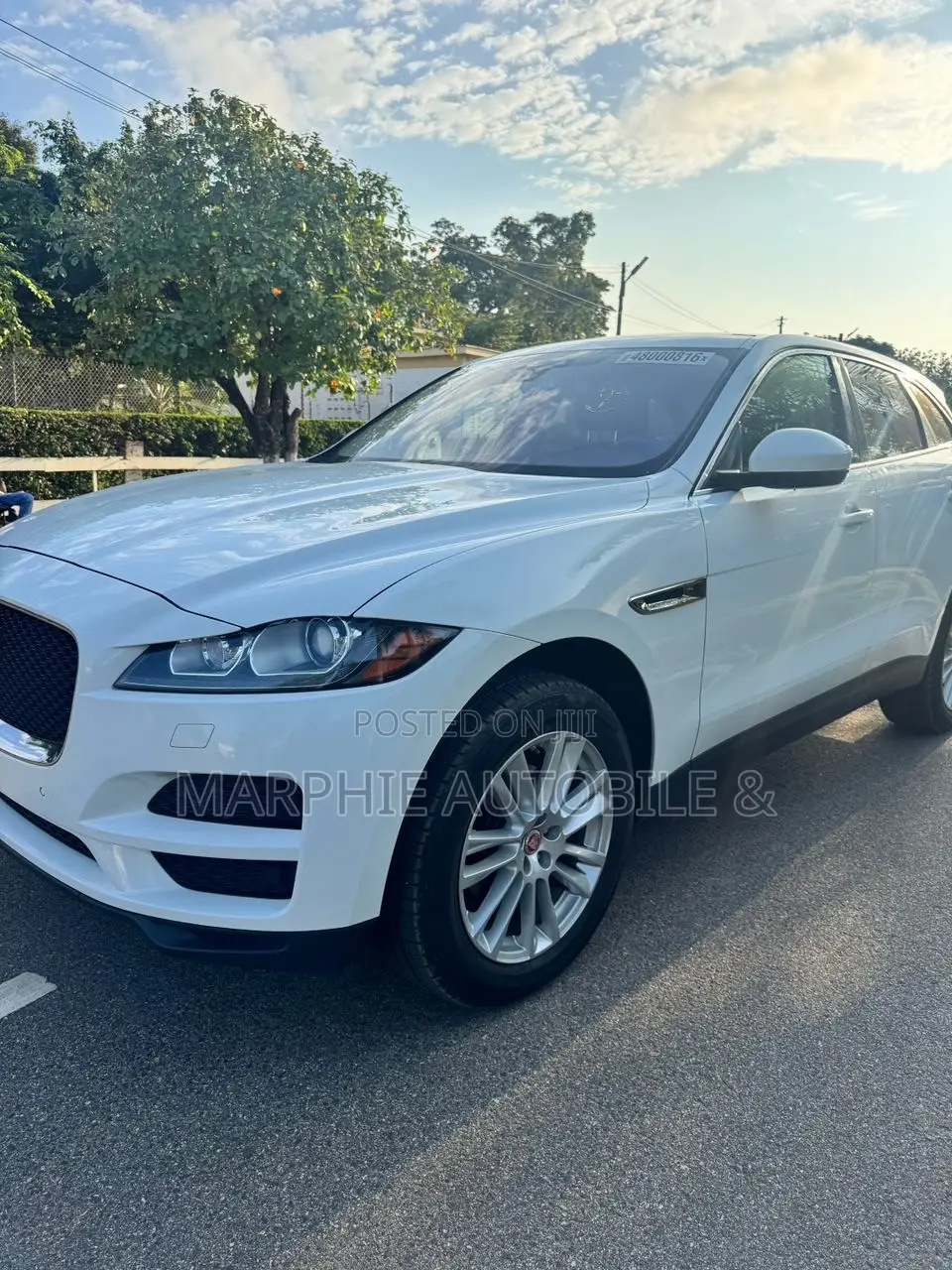 Jaguar F-Pace 35t Prestige AWD 2018 White