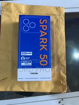 New Tecno Spark 50 128 GB Black