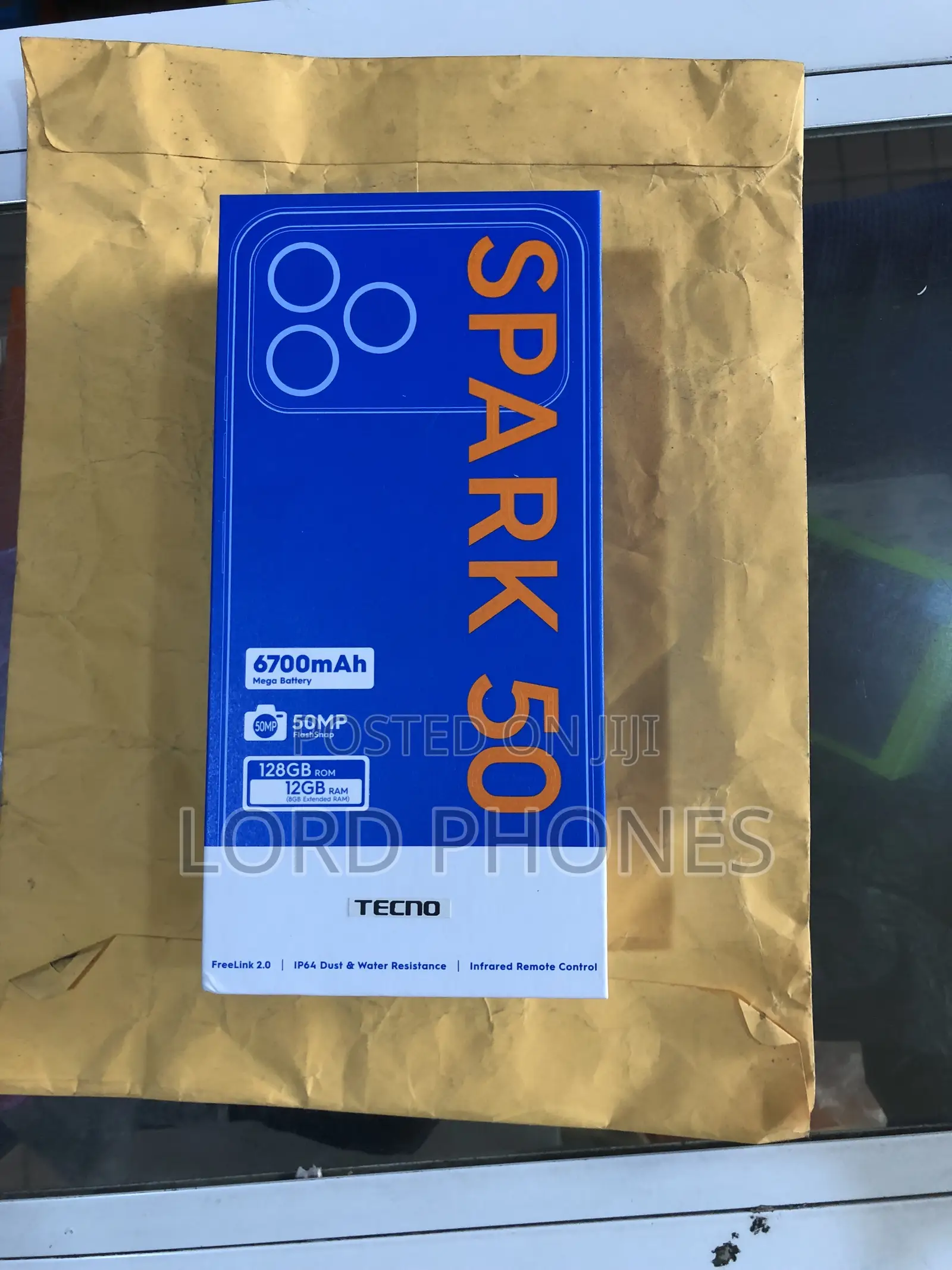 New Tecno Spark 50 128 GB Black