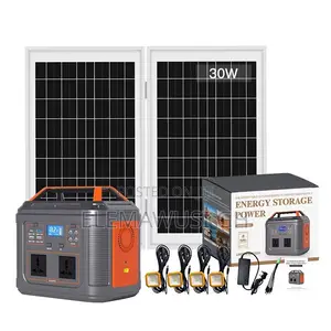 500 Watts Solar Energy Potable Power Station Plus Solar Pannel