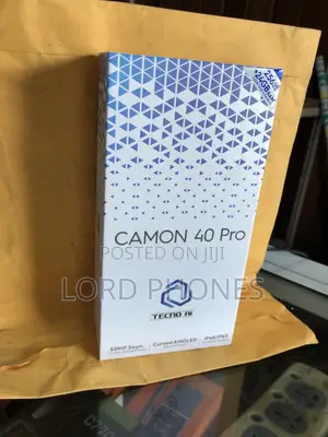 New Tecno Camon 40 Pro 4G 256 GB Black