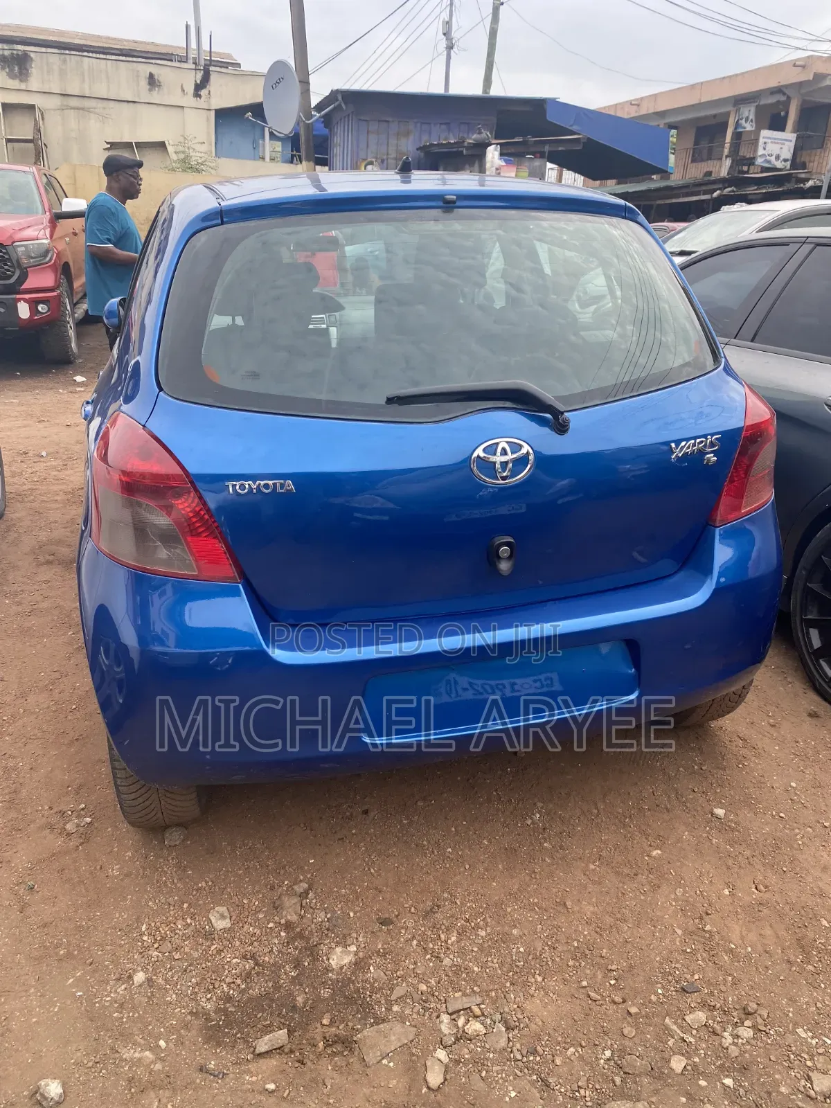 Toyota Yaris 2010 Blue