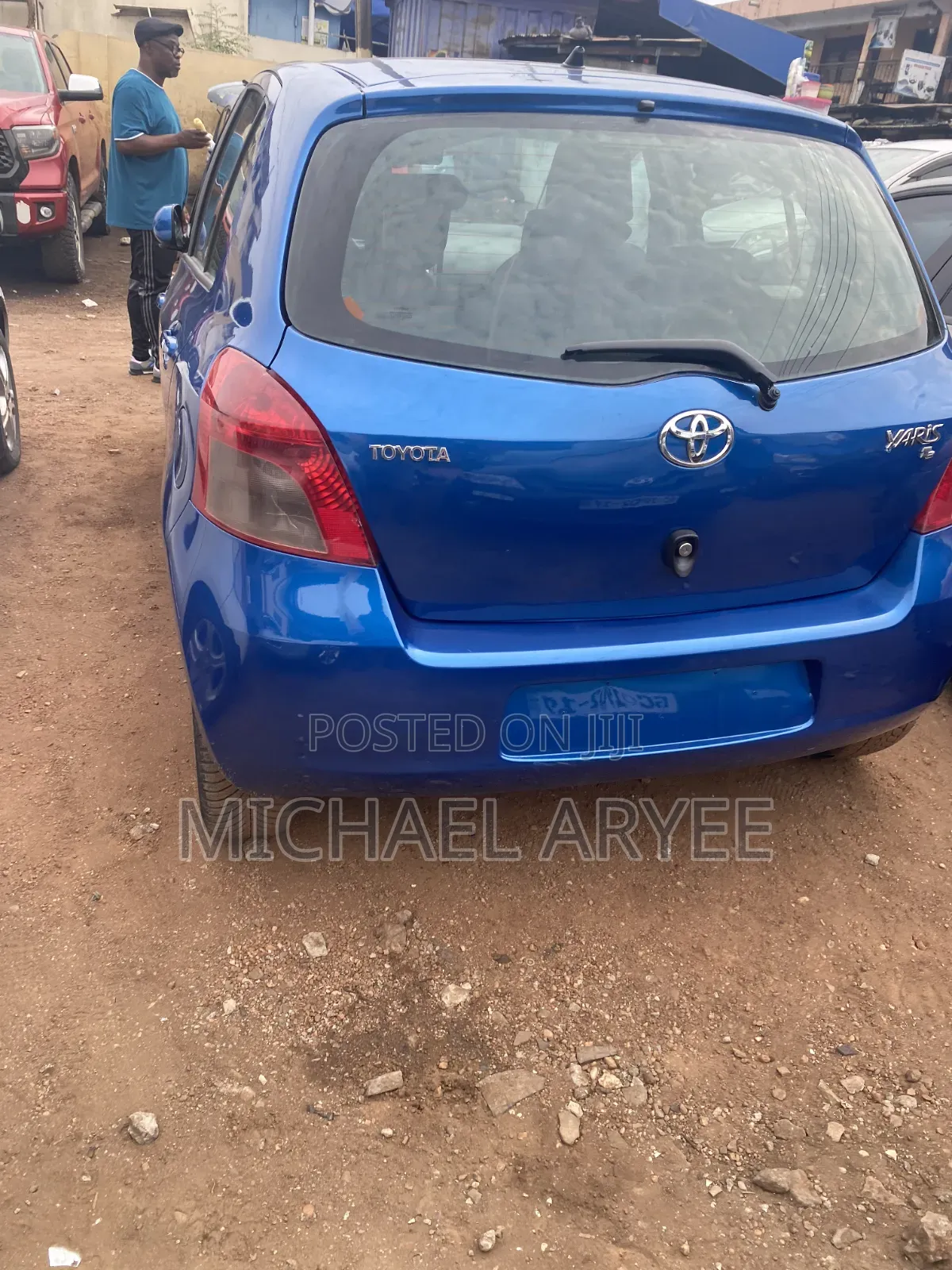 Toyota Yaris 2010 Blue
