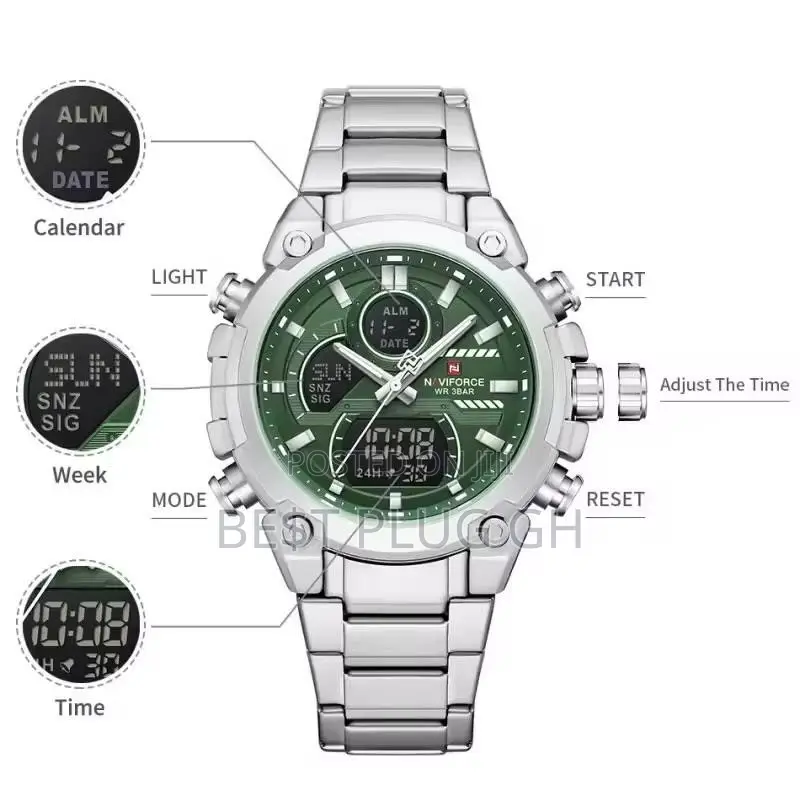 Maviforce Dual Display Watch
