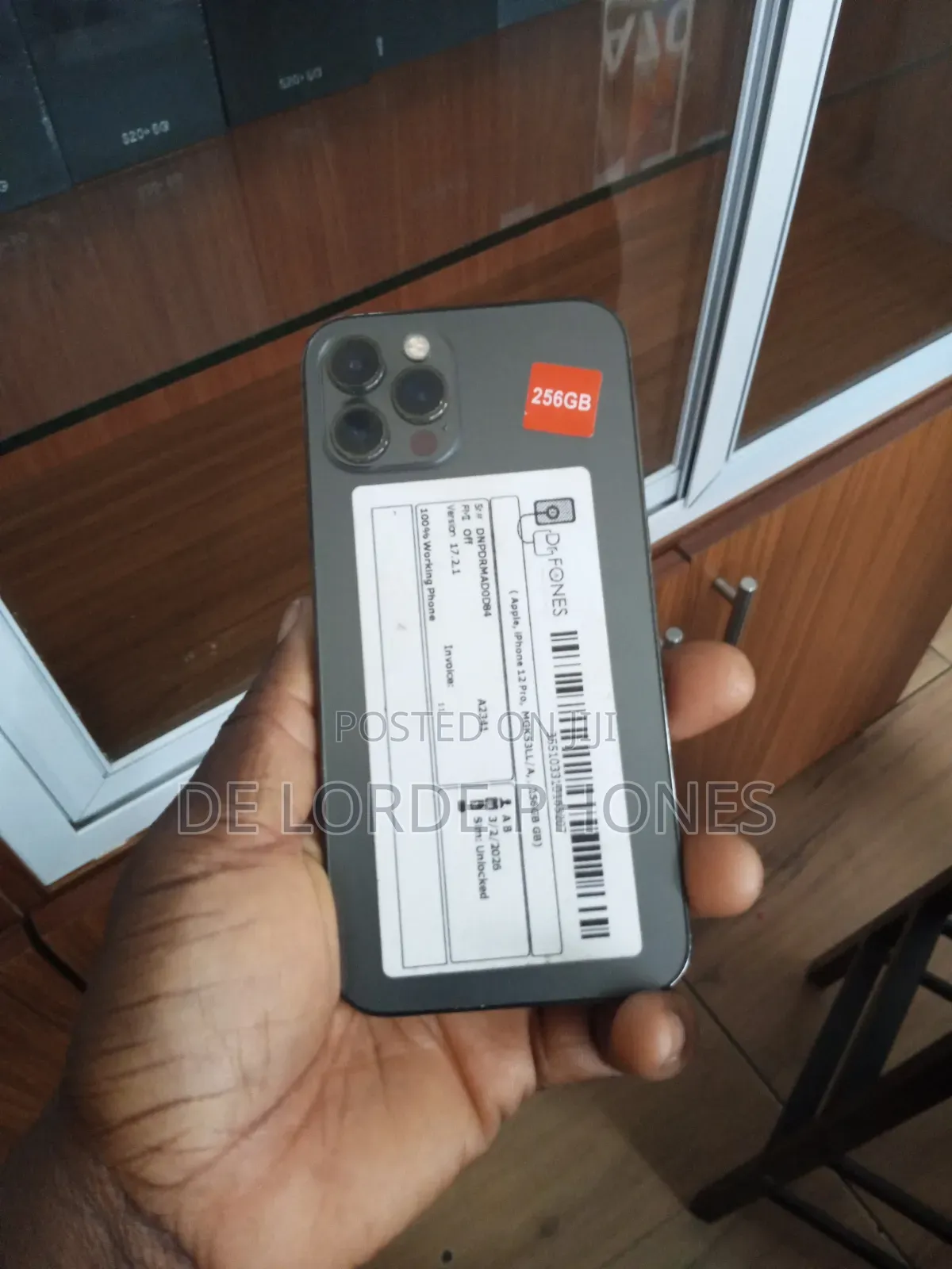 Apple iPhone 12 Pro 256 GB Black
