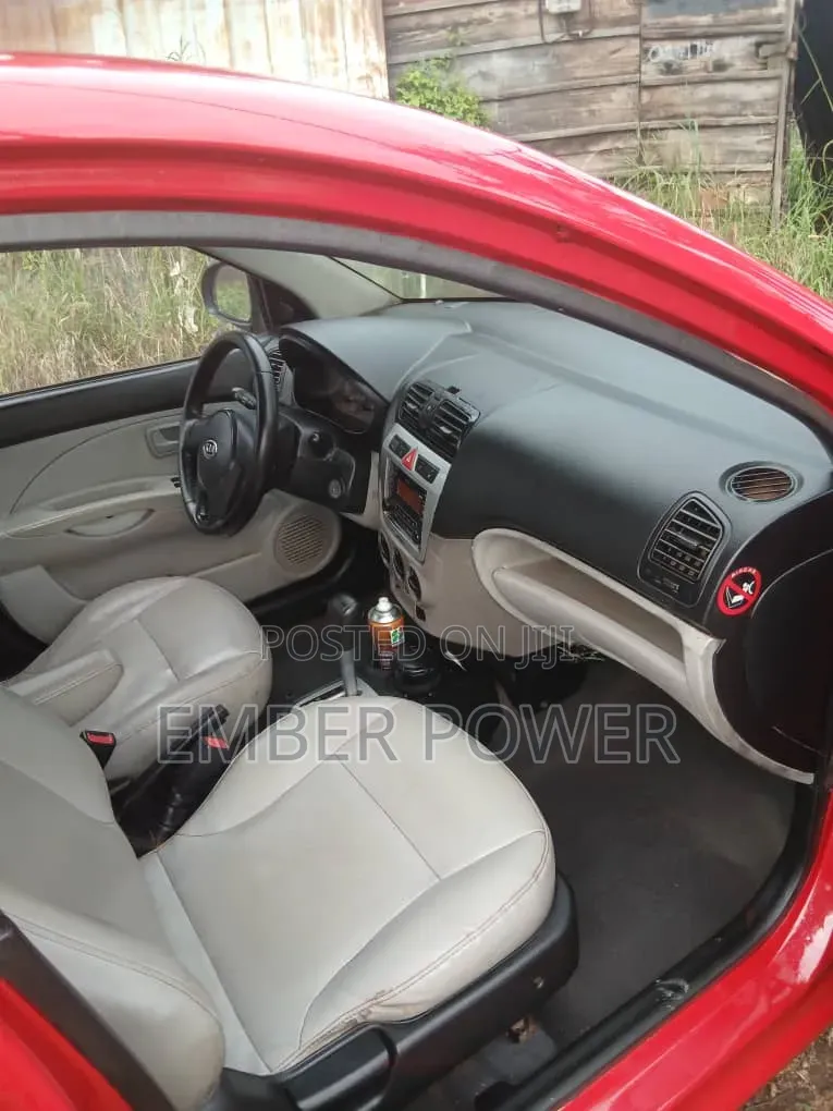 Kia Morning 2010 Red
