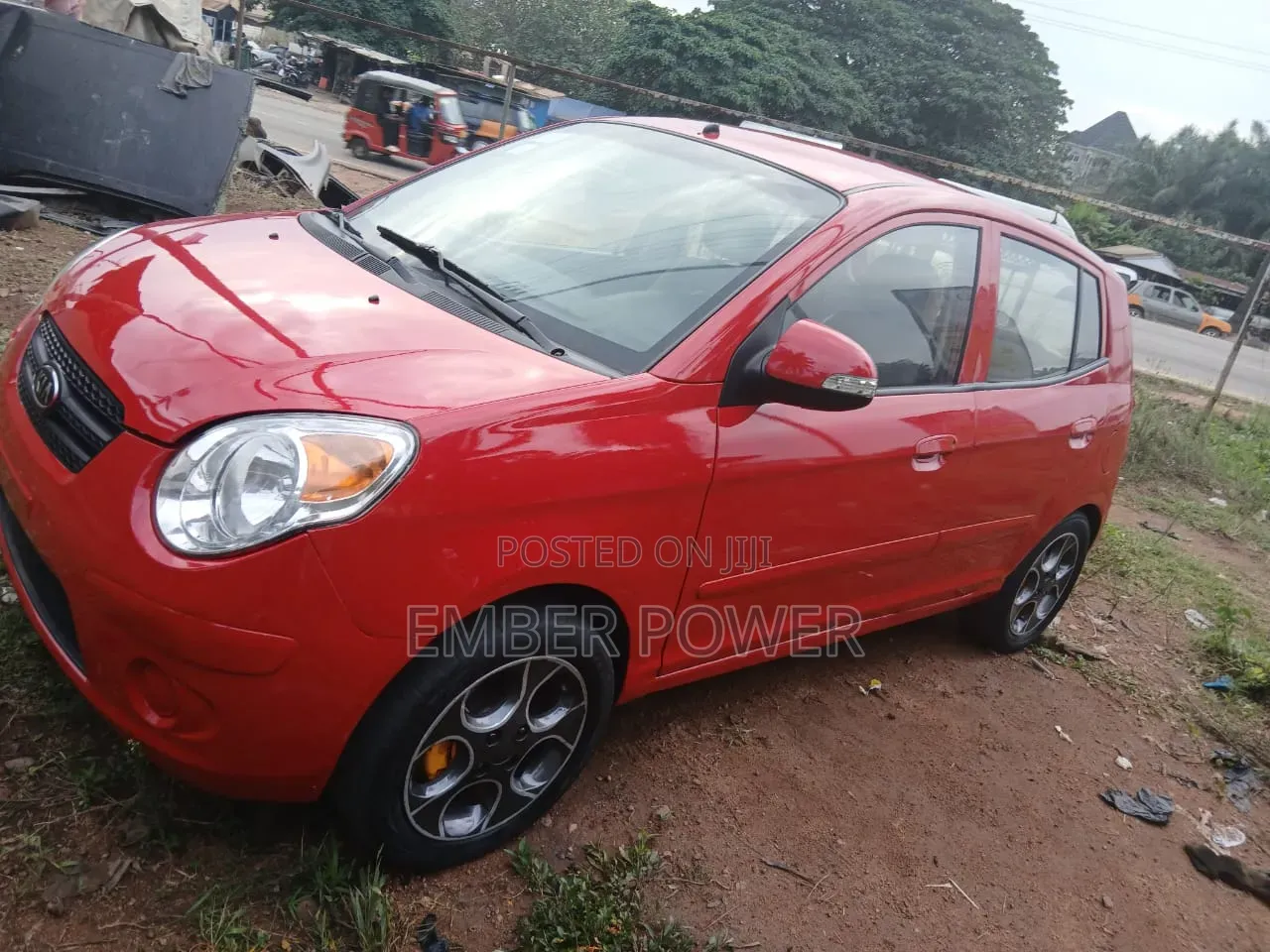 Kia Morning 2010 Red