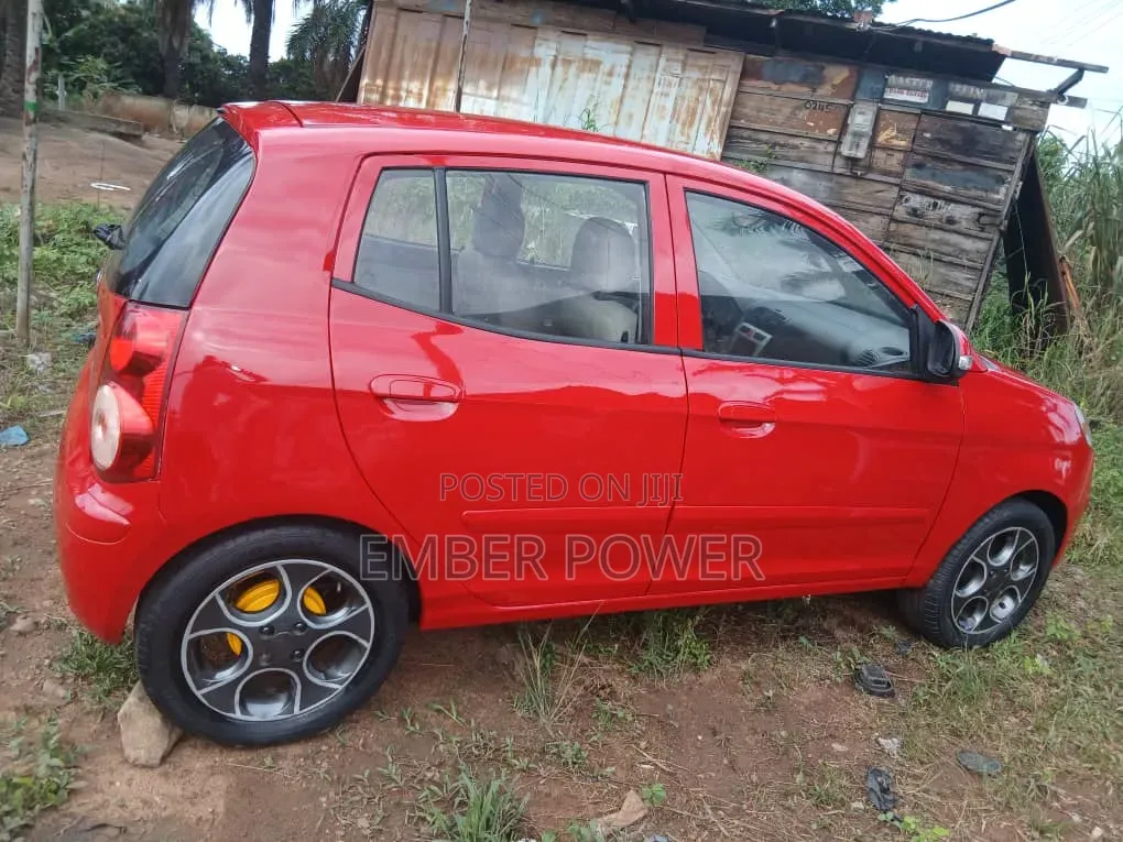 Kia Morning 2010 Red