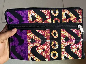African Print 2 in 1 Tote Bag