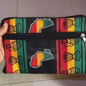 African Print 2 in 1 Tote Bag