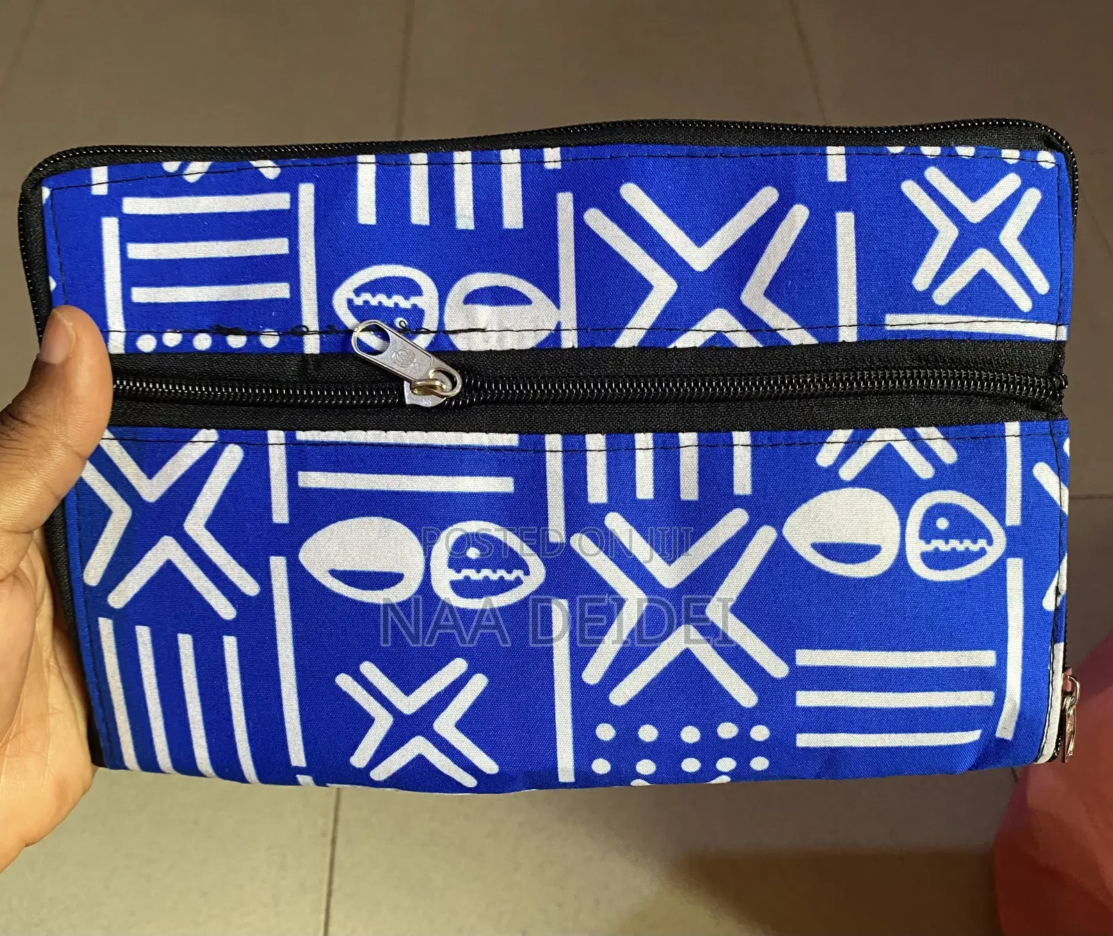 African Print 2 in 1 Tote Bag