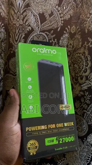Oraimo Traveler 3 Lit Powerbank