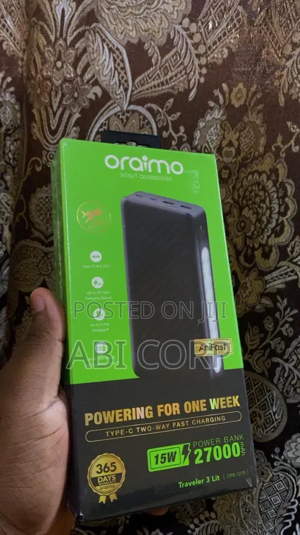 Oraimo Traveler 3 Lit Powerbank