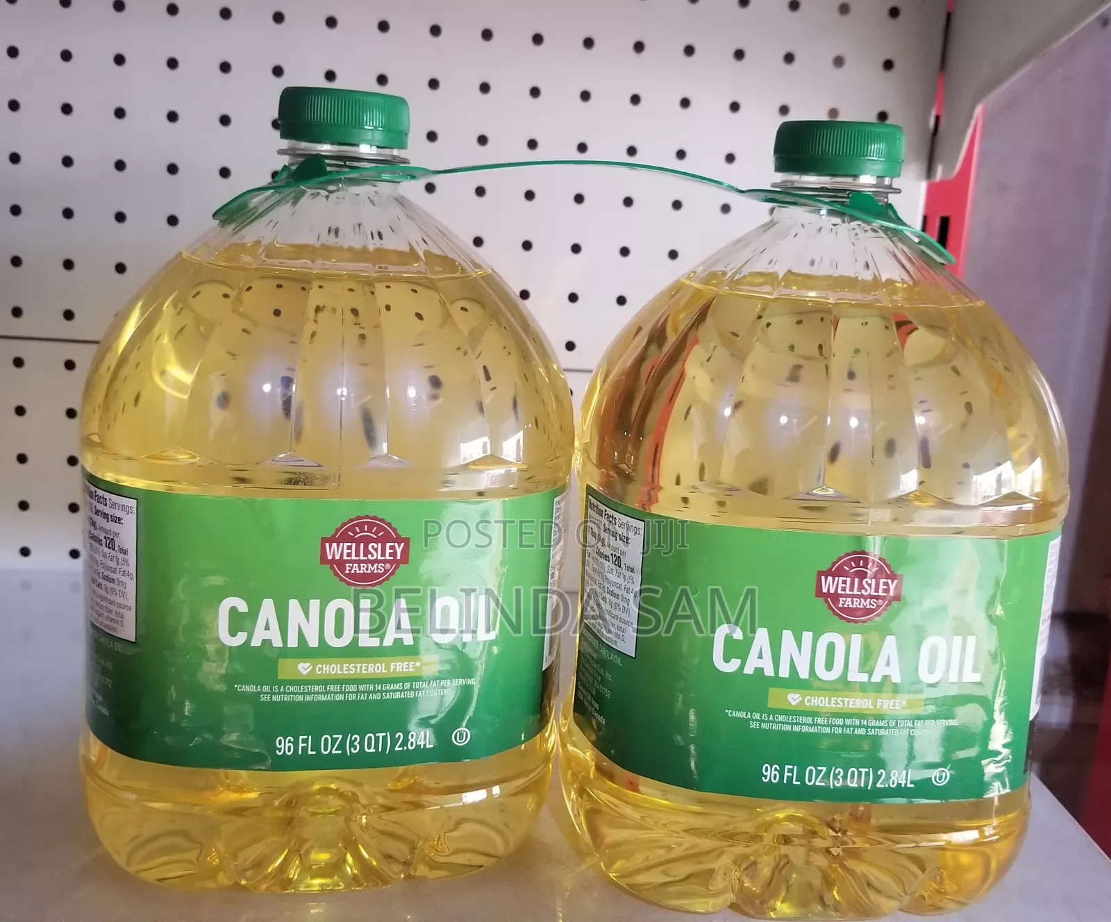 Canola Oil and Wesson Canola Oil