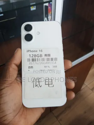 Apple iPhone 16 128 GB White