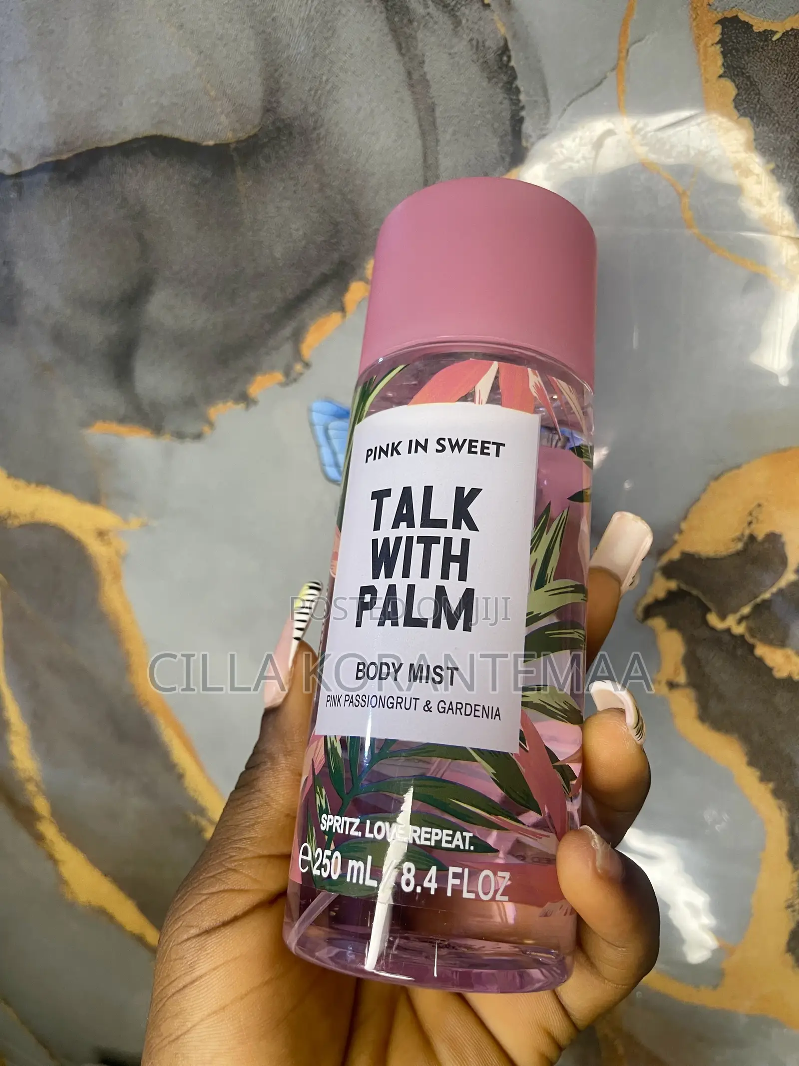 Pink in Sweet Body Mist