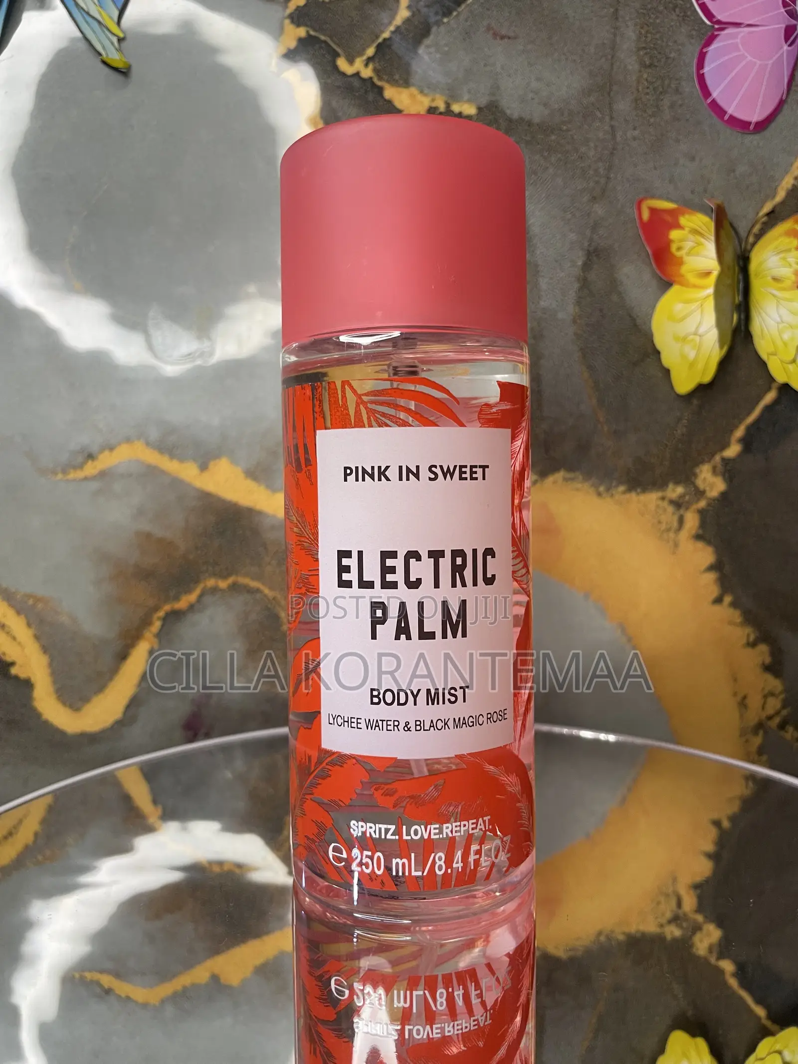Pink in Sweet Body Mist