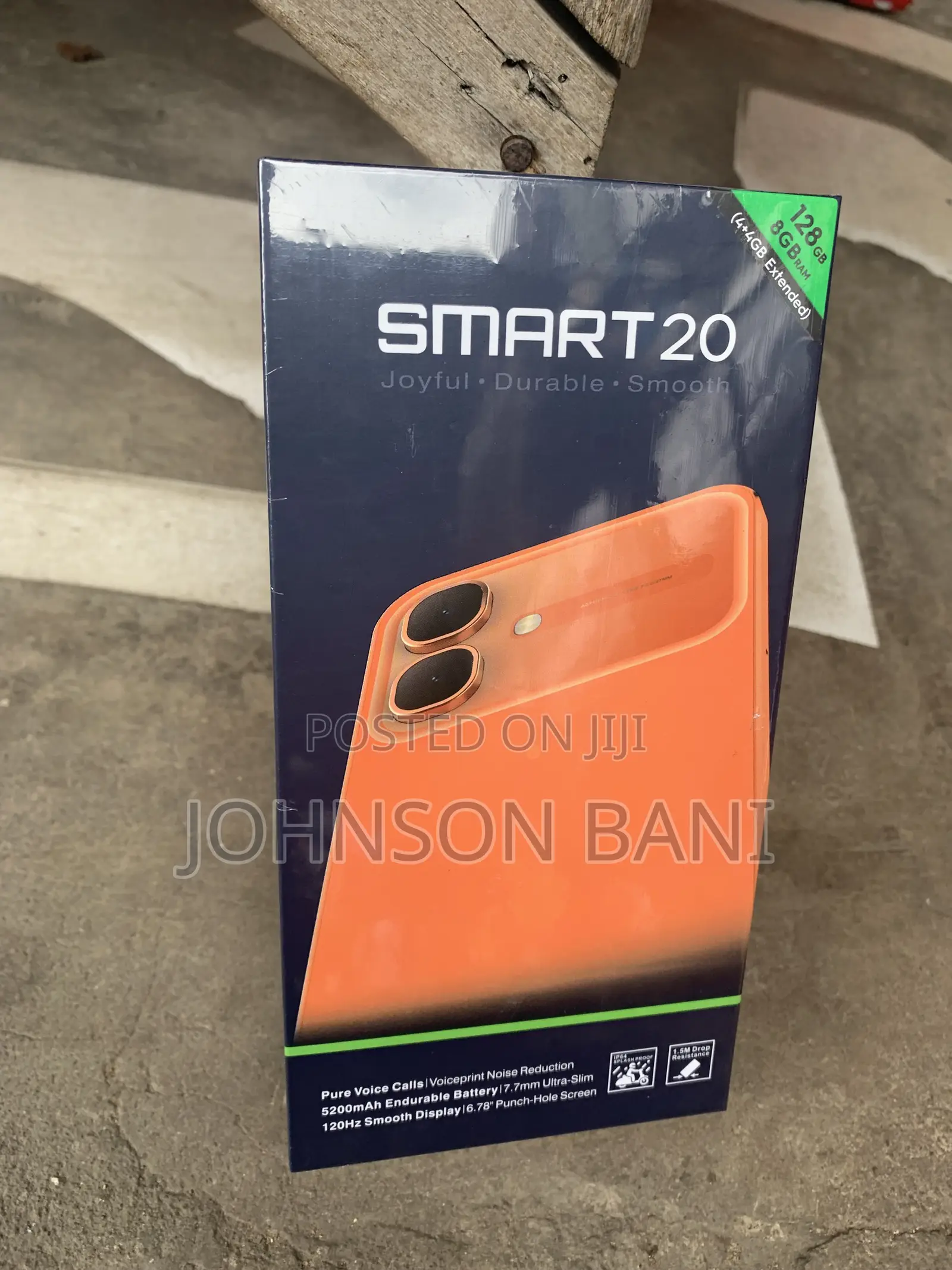 New Infinix Smart 20 128 GB Black