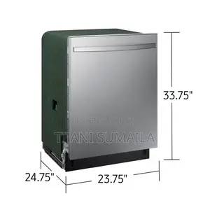 Samsung 51 dBA Fingerprint Resistant Top Control Dishwasher.
