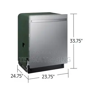 Samsung 51 dBA Fingerprint Resistant Top Control Dishwasher.