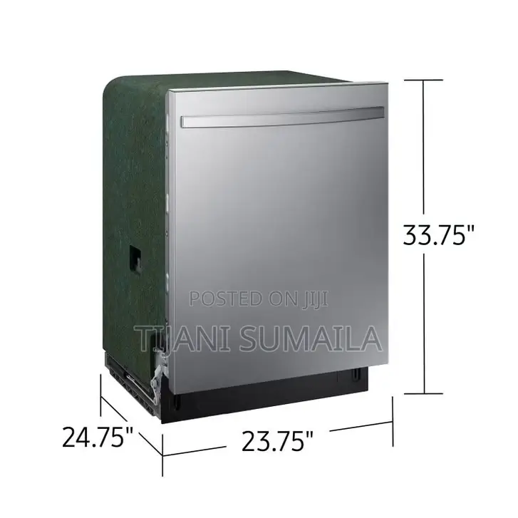 Samsung 51 dBA Fingerprint Resistant Top Control Dishwasher.