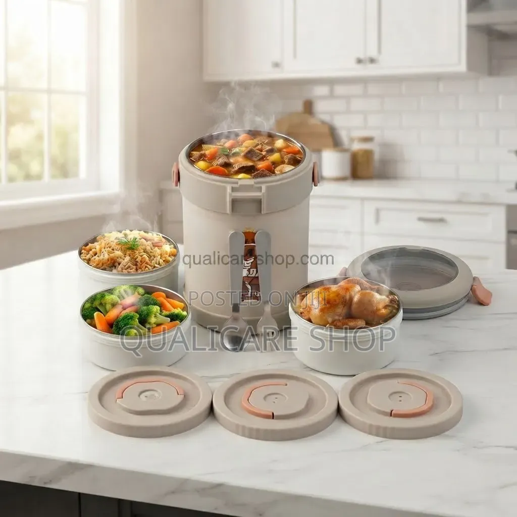 2.0L 4 in 1 Heat Preservation Lunch Box