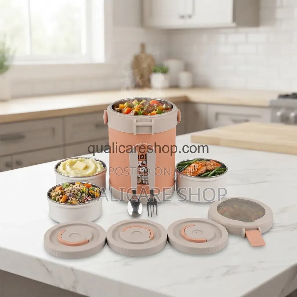2.0L 4 in 1 Heat Preservation Lunch Box