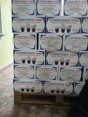 Packaged Communion Waffles With Wine