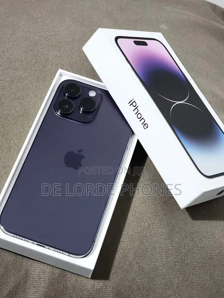 New Apple iPhone 14 Pro Max 256 GB Purple