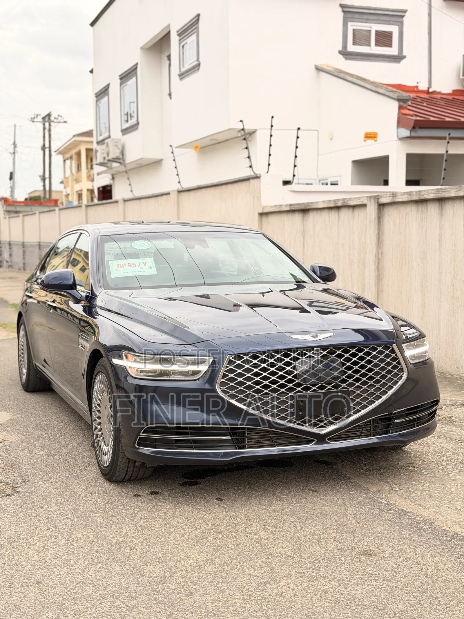 Genesis G90 3.3T Premium 2020 Blue