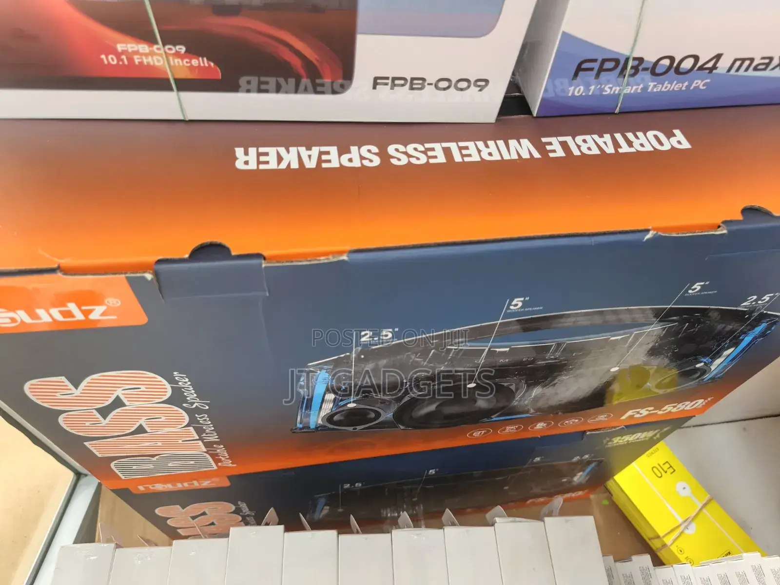 Fsudz Fs-580 Powerful Portable Wireless Speaker