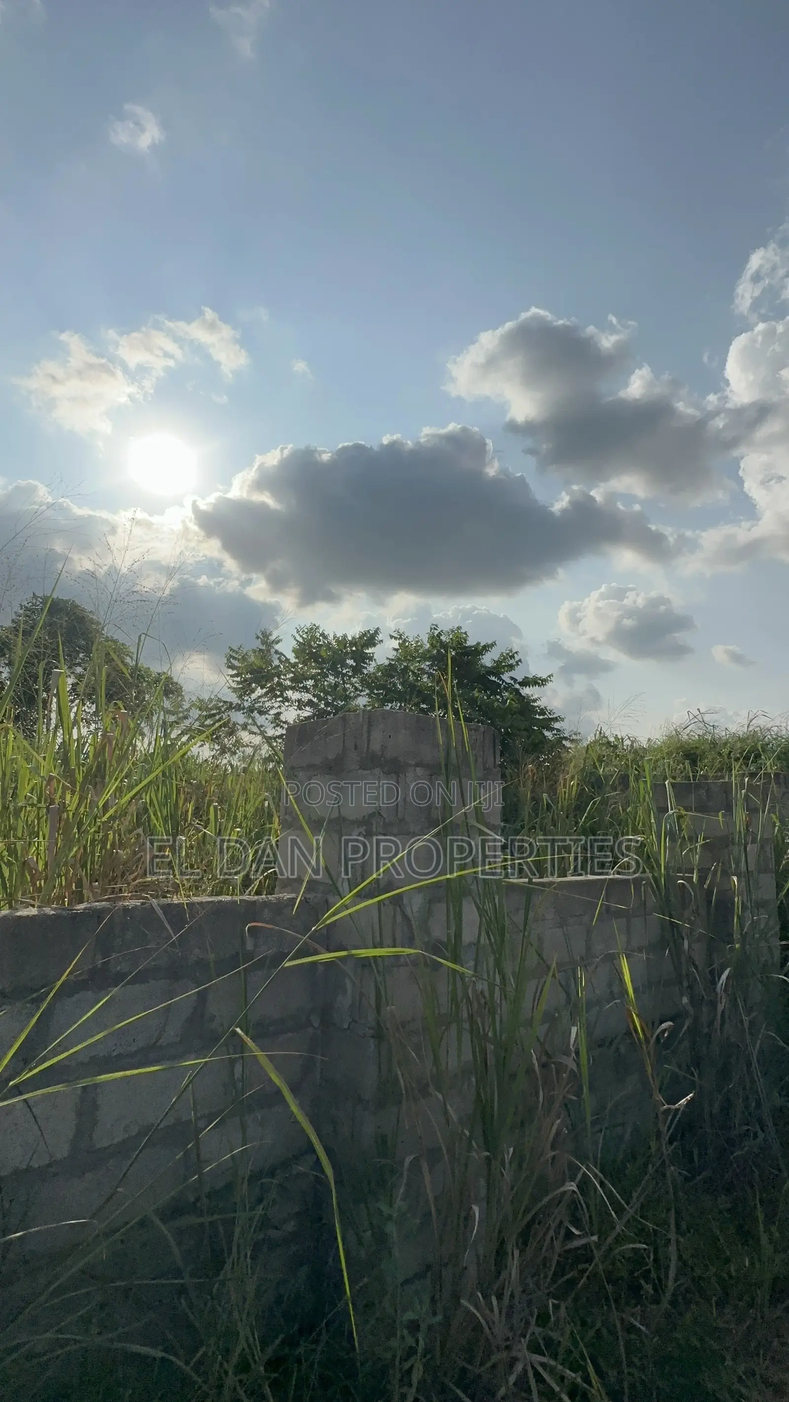 Walled Land for Sale in a Developed Area