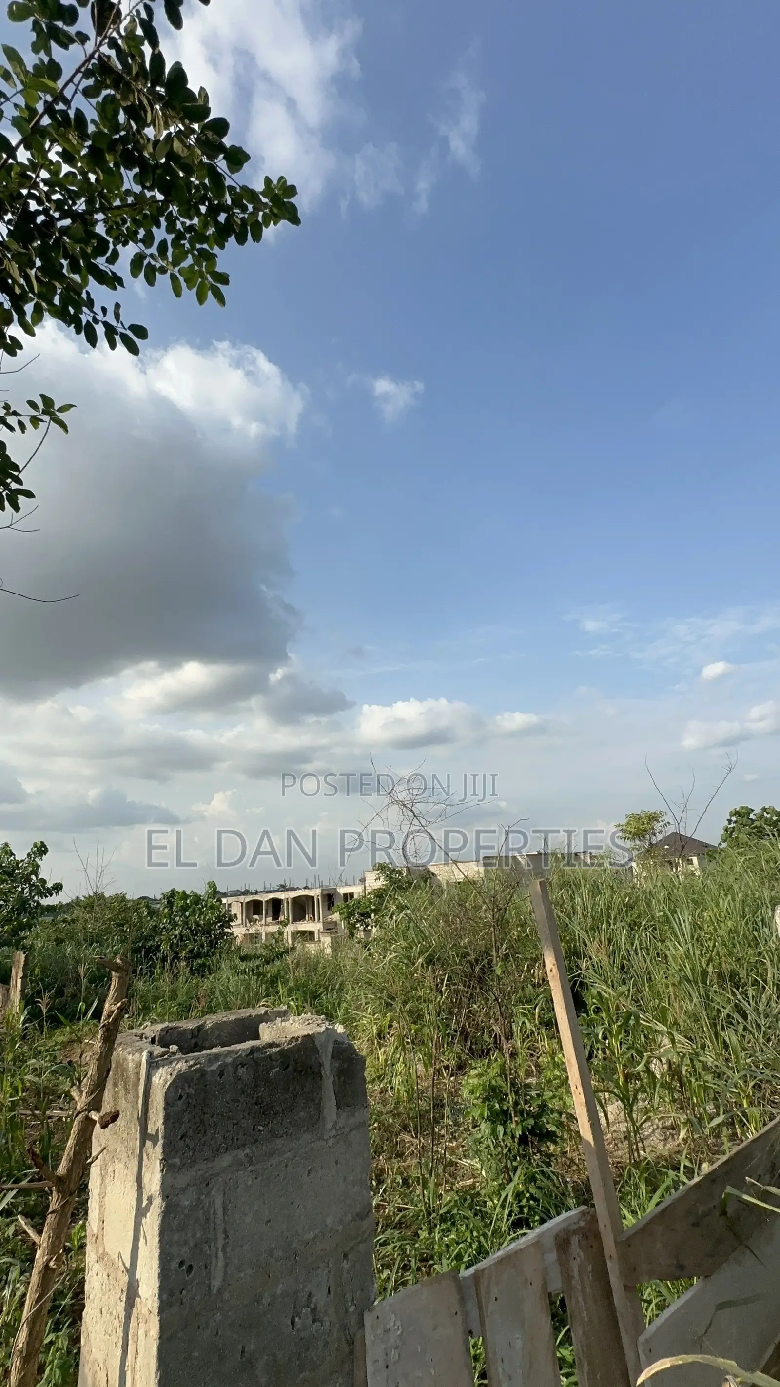 Walled Land for Sale in a Developed Area