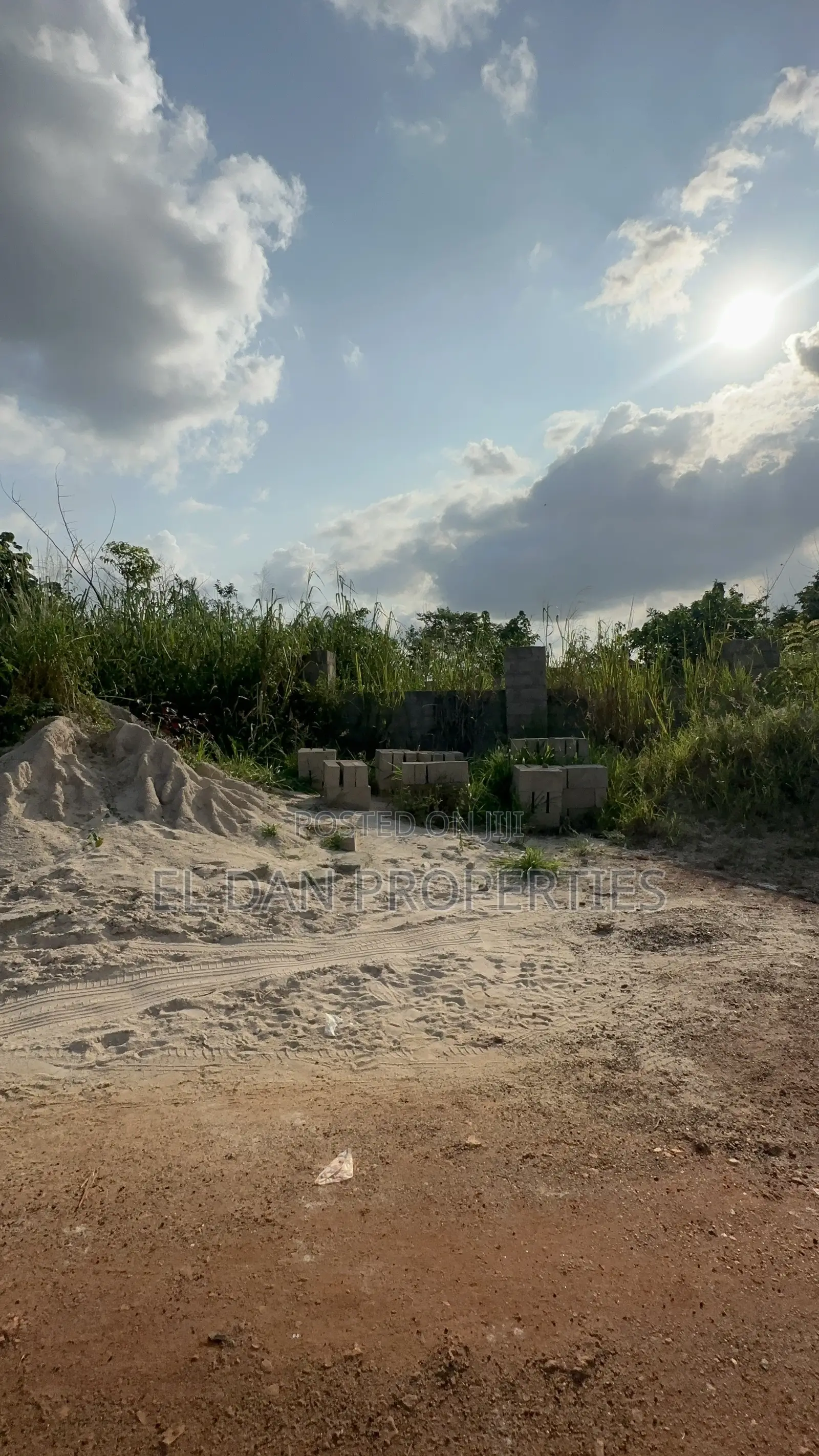 Walled Land for Sale in a Developed Area