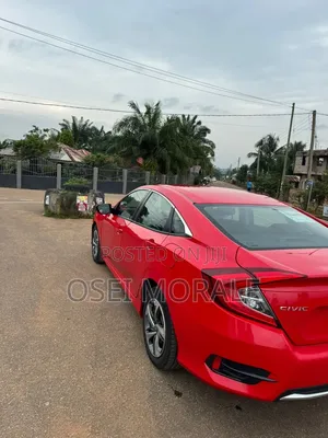 Honda Civic LX Sedan 2019 Red