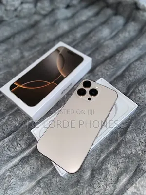 New Apple iPhone 16 Pro Max 256 GB Gold