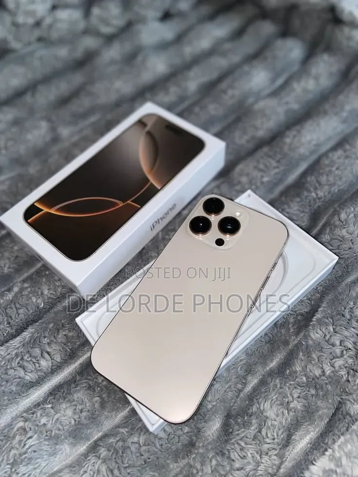 New Apple iPhone 16 Pro Max 256 GB Gold