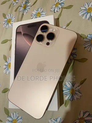 New Apple iPhone 16 Pro Max 256 GB Gold