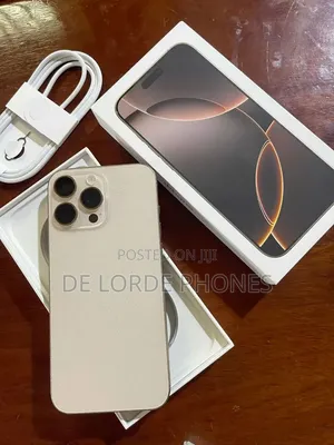New Apple iPhone 16 Pro Max 256 GB Gold