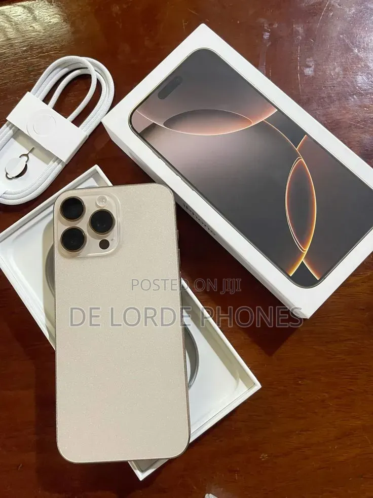 New Apple iPhone 16 Pro Max 256 GB Gold