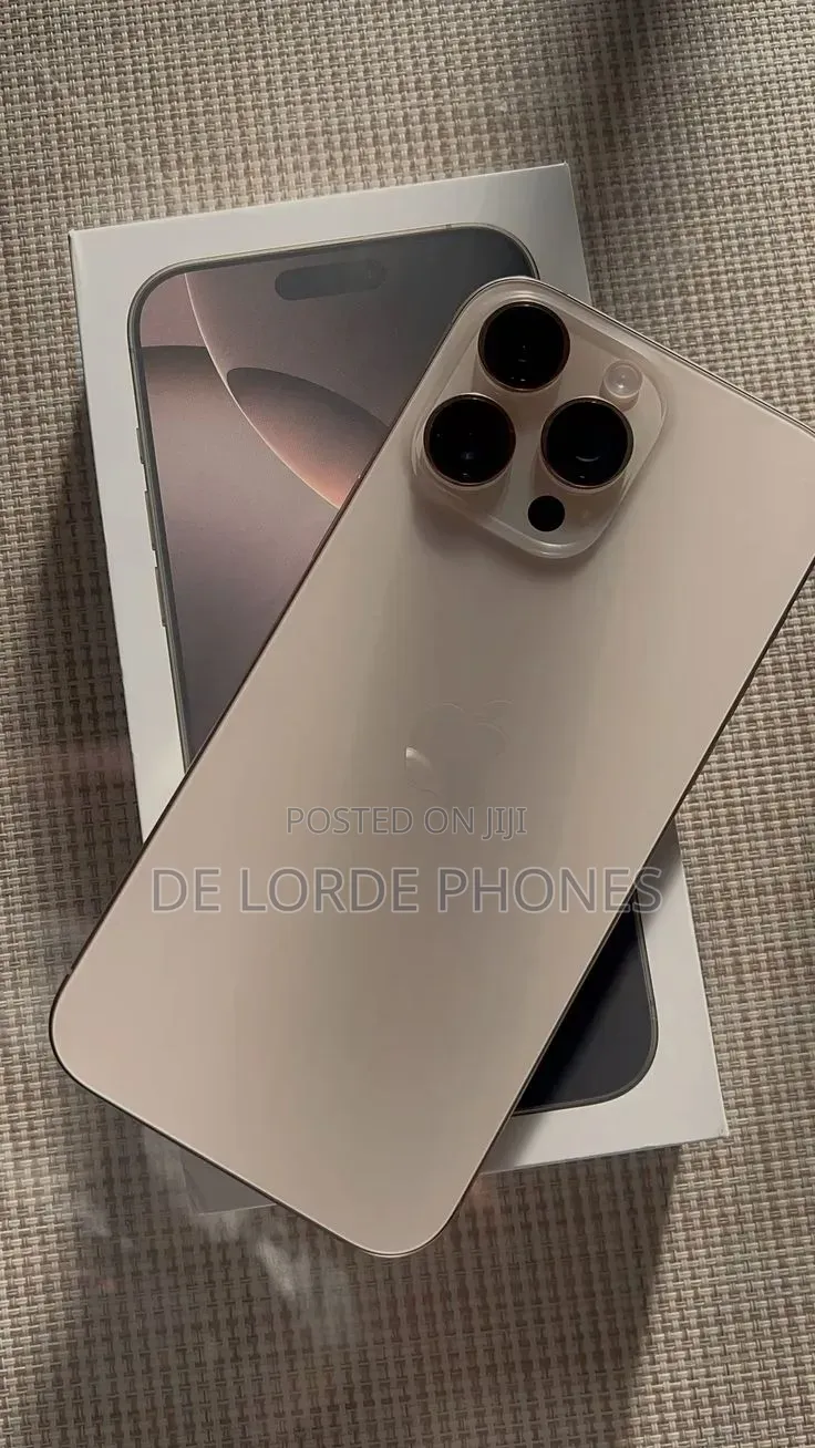 New Apple iPhone 16 Pro Max 256 GB Gold