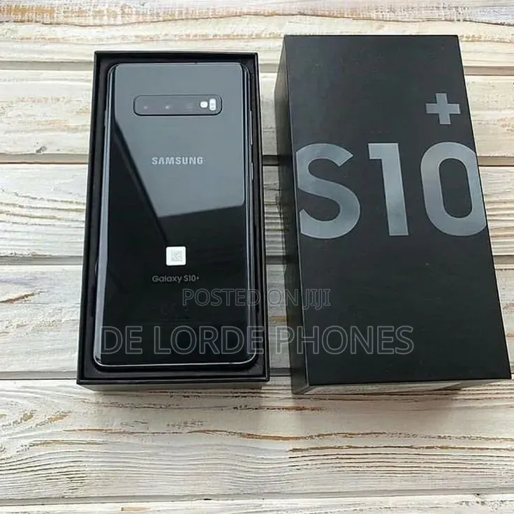 New Samsung Galaxy S10 Plus 128 GB Black