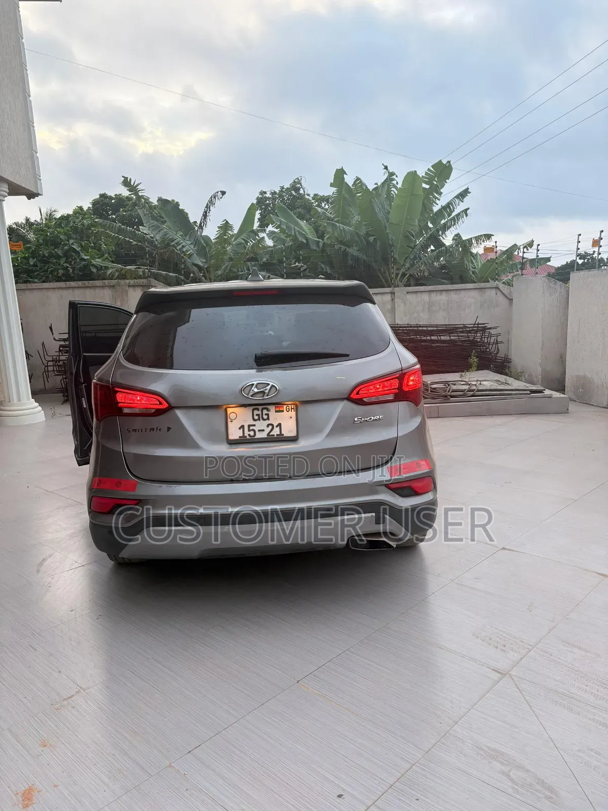 Hyundai Santa Fe 2017 Gray