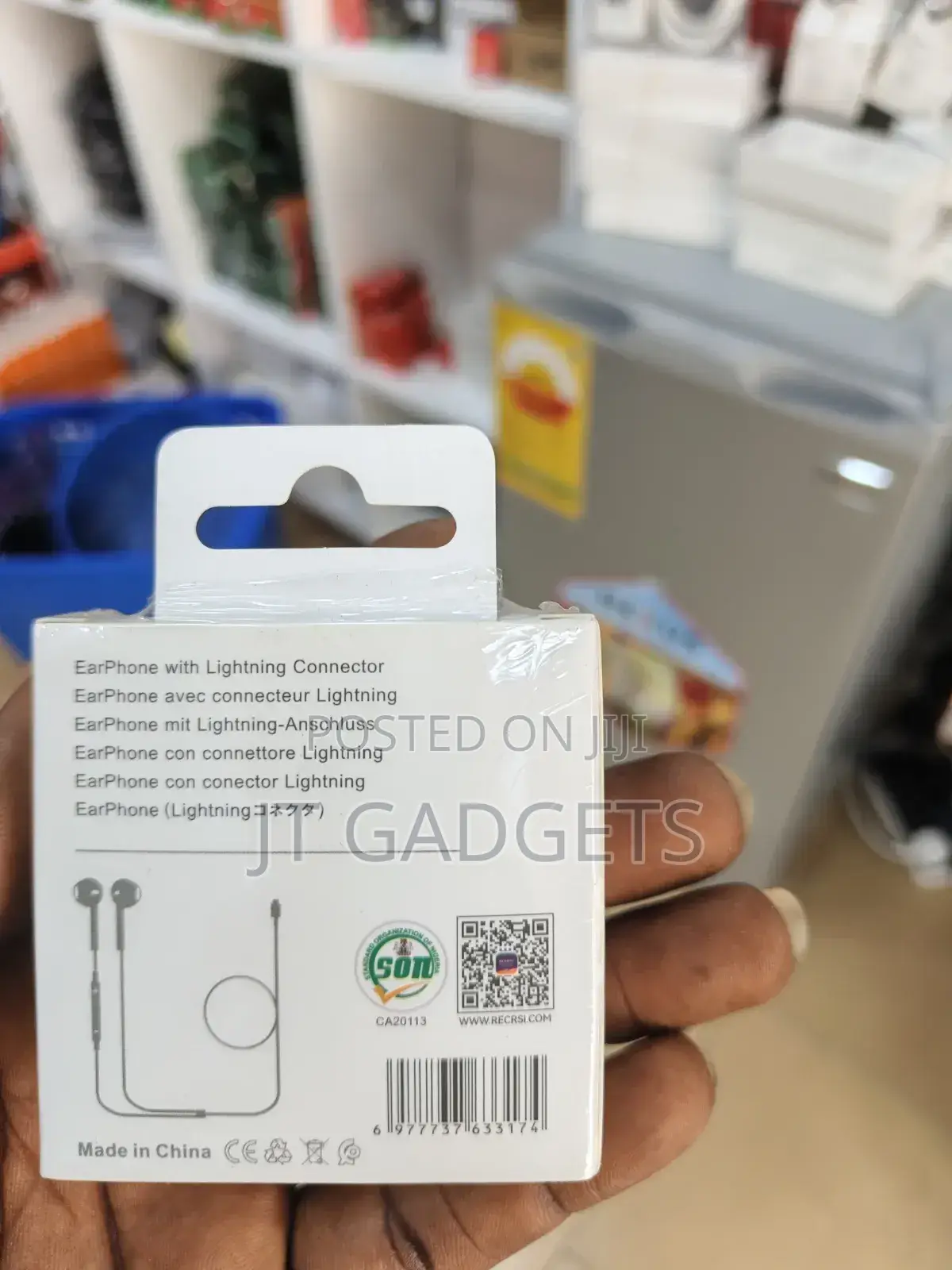 Recrsi Ep-It14 Earphone With Lightning Connector
