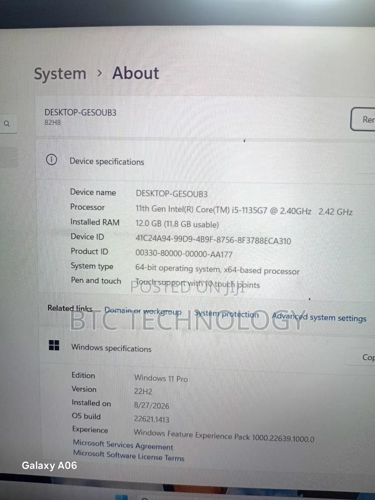 Laptop Lenovo Ideapad 3-14IIL05 12GB Intel Core i5 SSD 256GB