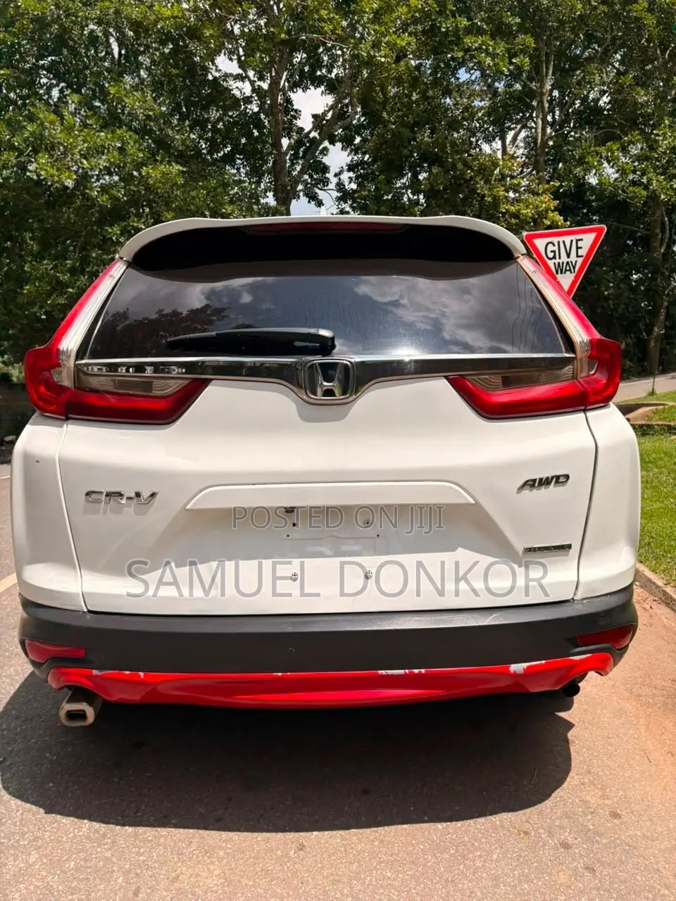 Honda CR-V EX AWD 2019 White