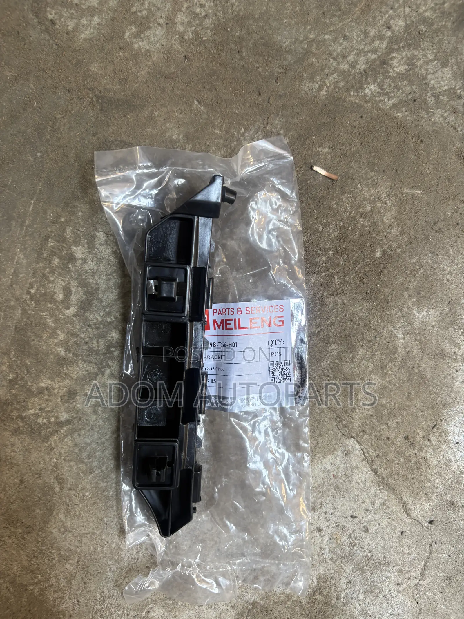 Honda Civic Front Bumper Locker 2012 2013 2014 2015