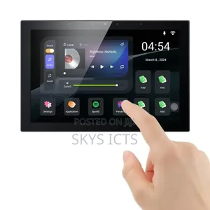 10.1" Smart Touch Control Panel Tuya Zigbee Gateway Music Intercom