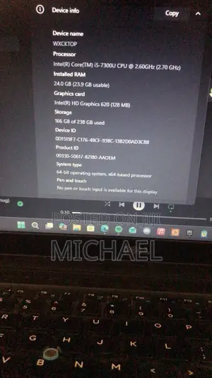 Laptop Dell Latitude 5580 24GB Intel Core i5 HDD 160GB